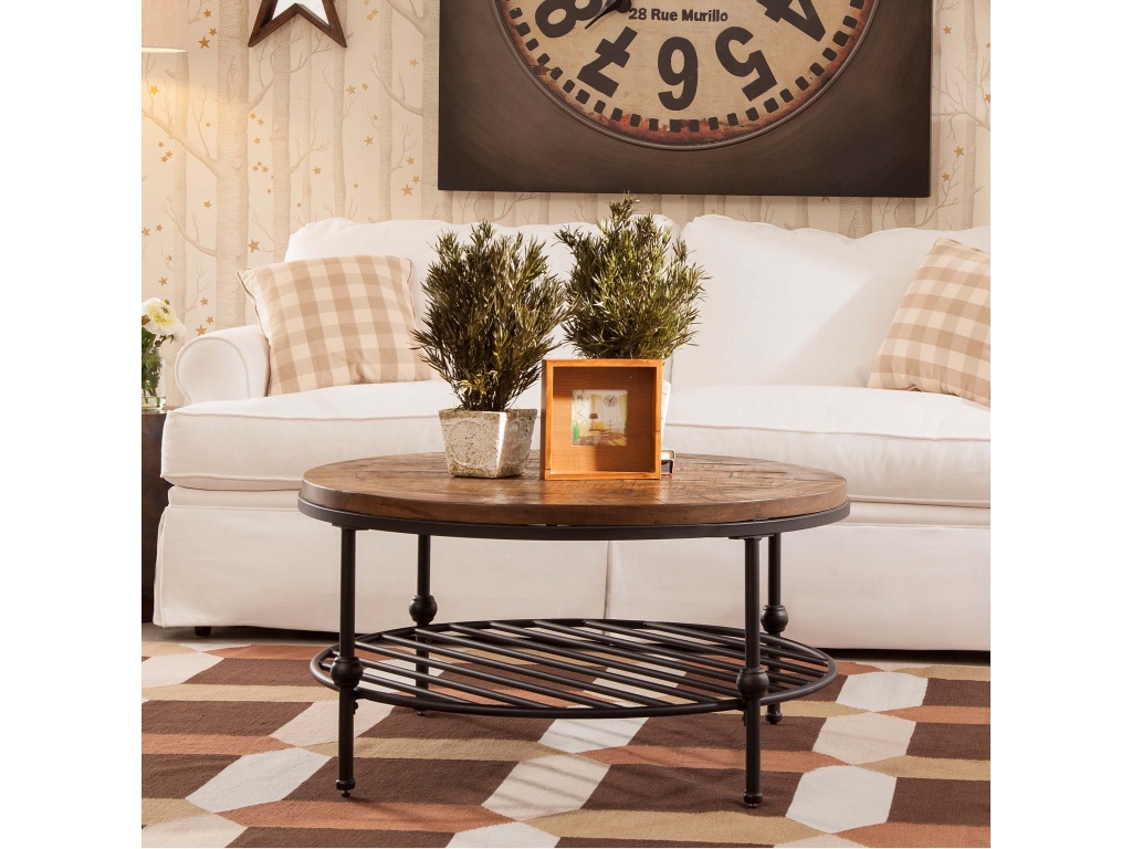 Emery Round Cocktail Table - image 2