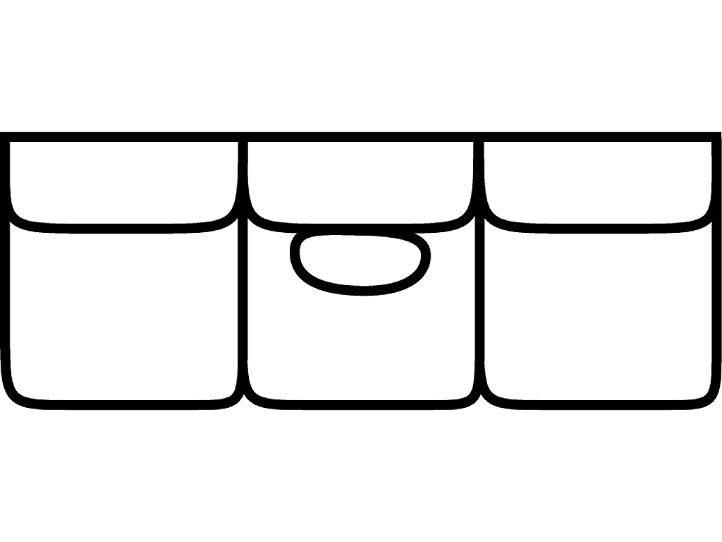 Armless Sofa - image 1