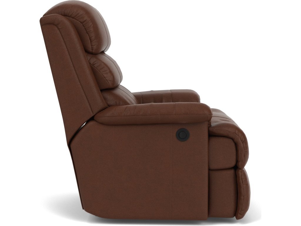 Yukon Leather Power Rocking Recliner - image 2