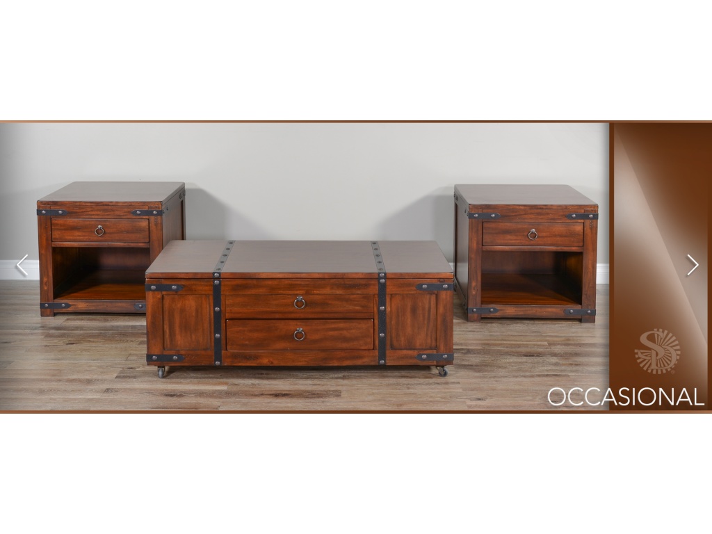 Santa Fe Coffee Table w/ Lift Top - image 1