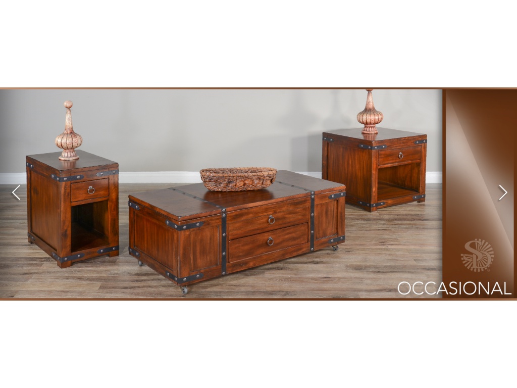 Santa Fe Coffee Table w/ Lift Top - image 2