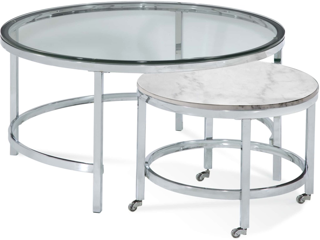 Jadyn Round Nesting Cocktail Table - main image