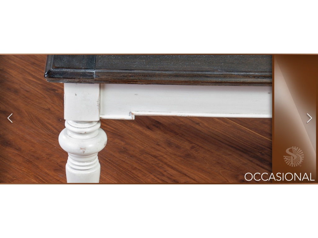 European Cottage Chair Side Table - image 3