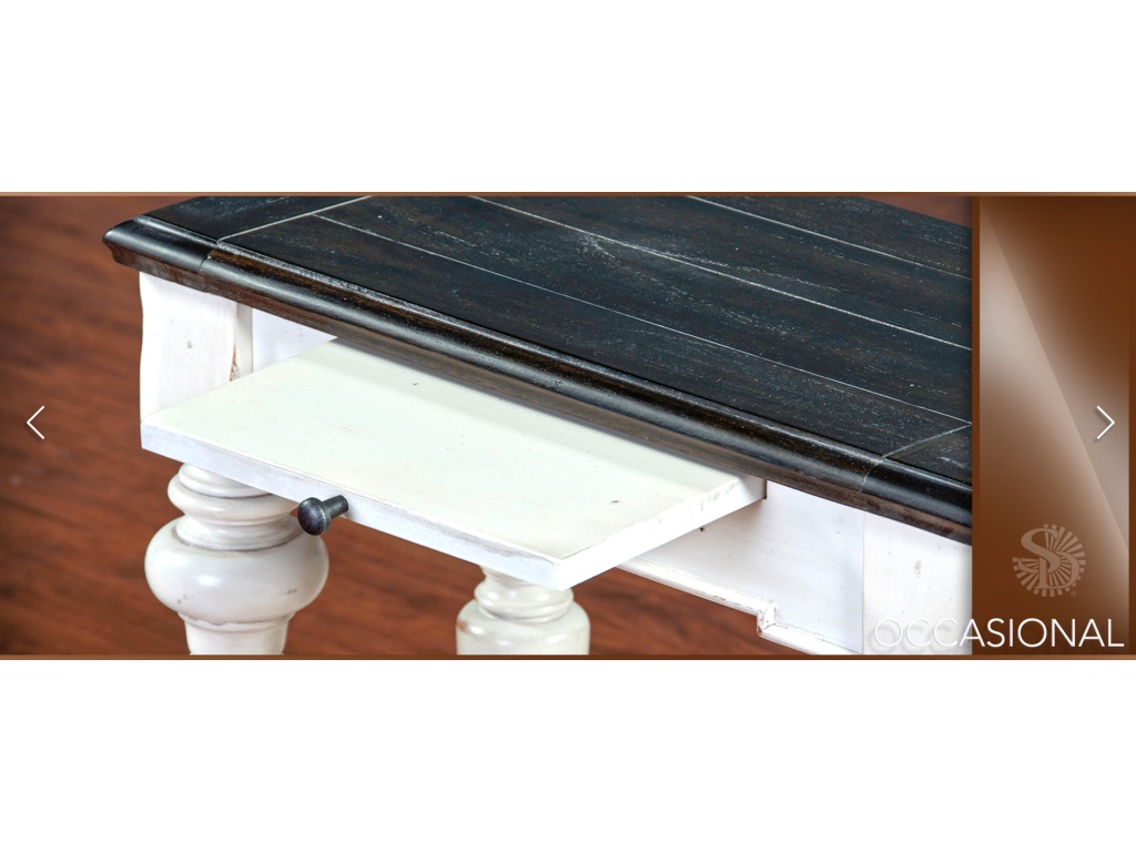 European Cottage Chair Side Table - image 4