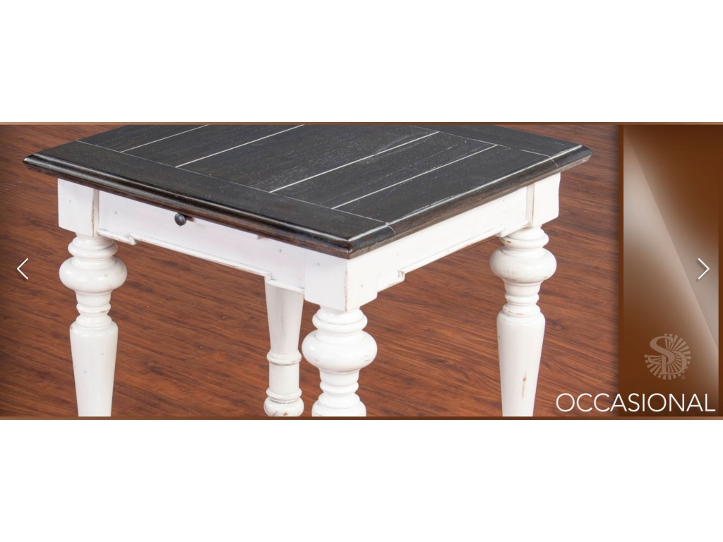 European Cottage Chair Side Table - image 6