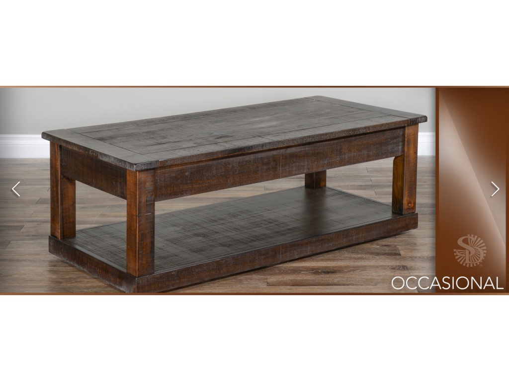 Homestead Coffee Table w/ Casters - image 3