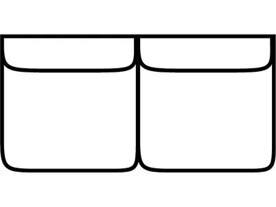 Armless Sofa - Alternative View