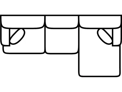 Sofa Chaise - Alternative View