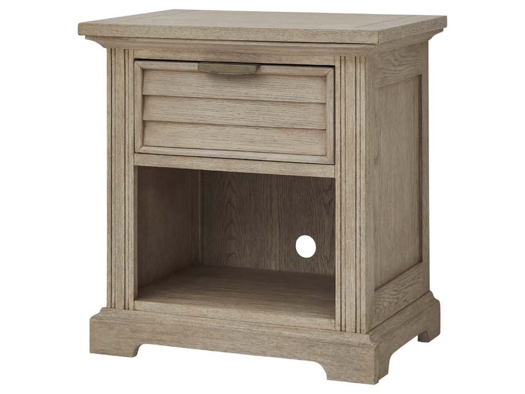 3300 Heritage Coast Panel Bedroom Collection- 1 Drawer Nightstand - image 1