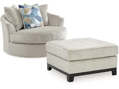Maxon Place Oversized Chair and Ottoman