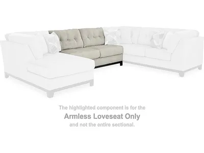 Maxon Place Armless Loveseat - Alternative View