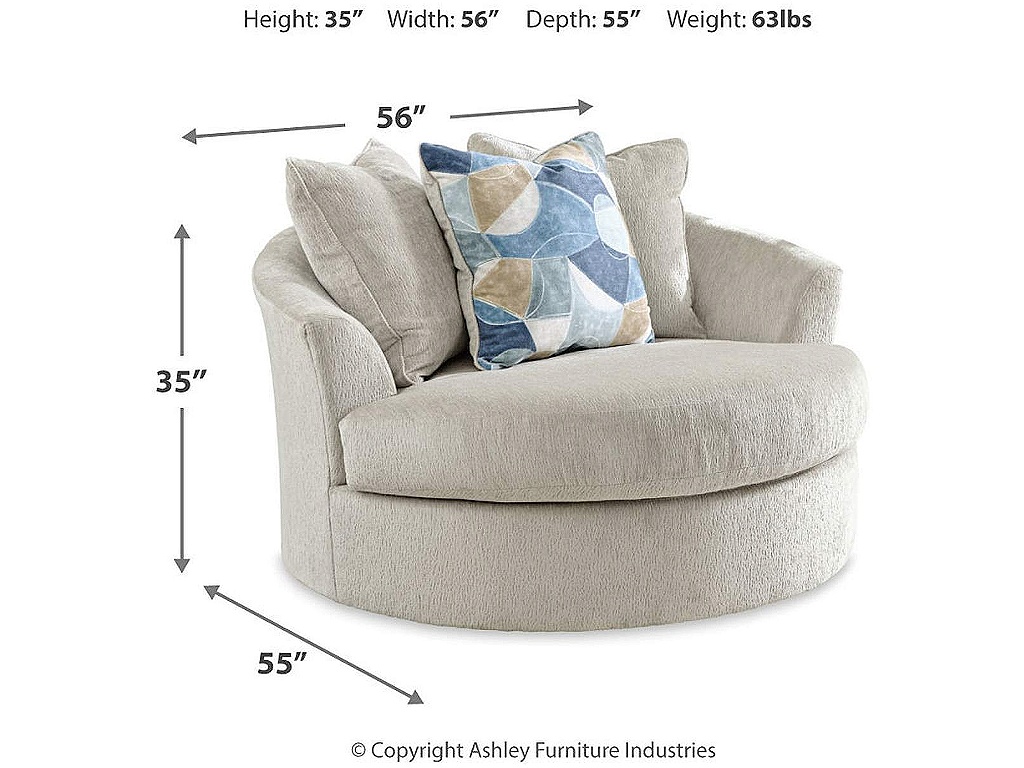 Maxon Place Oversized Chair and Ottoman - image 5