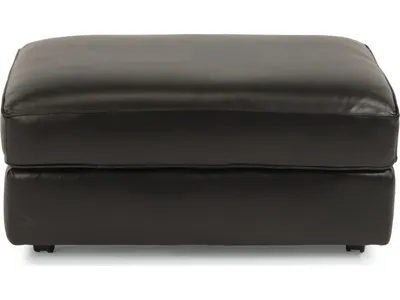 Vail Leather Cocktail Ottoman - Alternative View