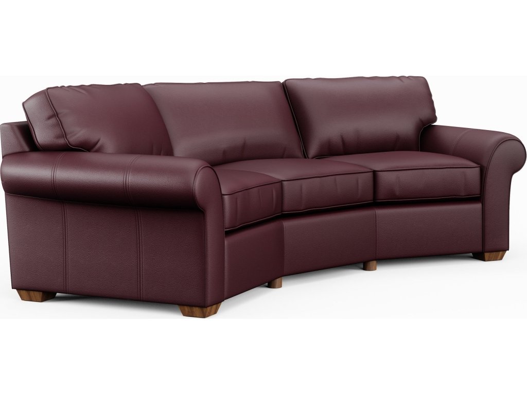 Vail Leather Conversation Sofa - main image