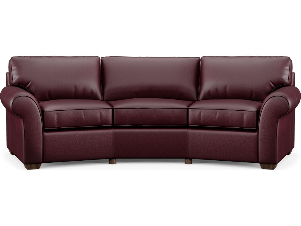 Vail Leather Conversation Sofa - image 1