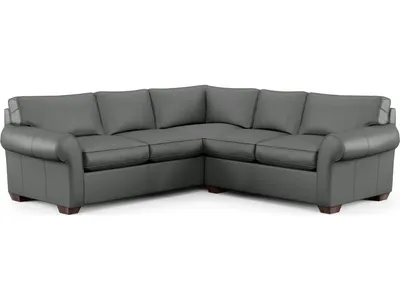 Vail Leather Sectional