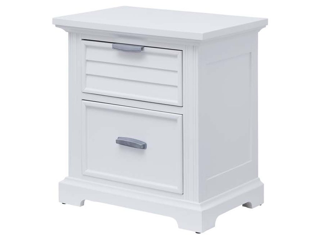 3310 Heritage Coast Panel Bedroom Collection- 2 Drawer Nightstand - main image