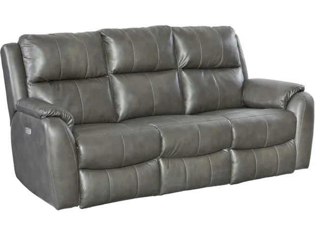 Power Headrest Double Reclining Sofa