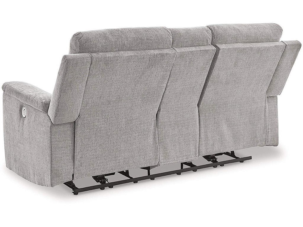 Barnsana Power Reclining Loveseat with Console - image 6
