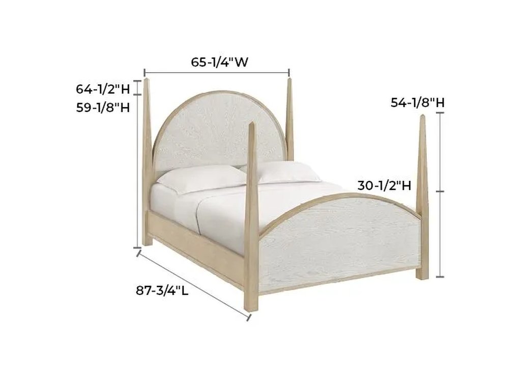 Catalina Queen Poster Bed - image 1