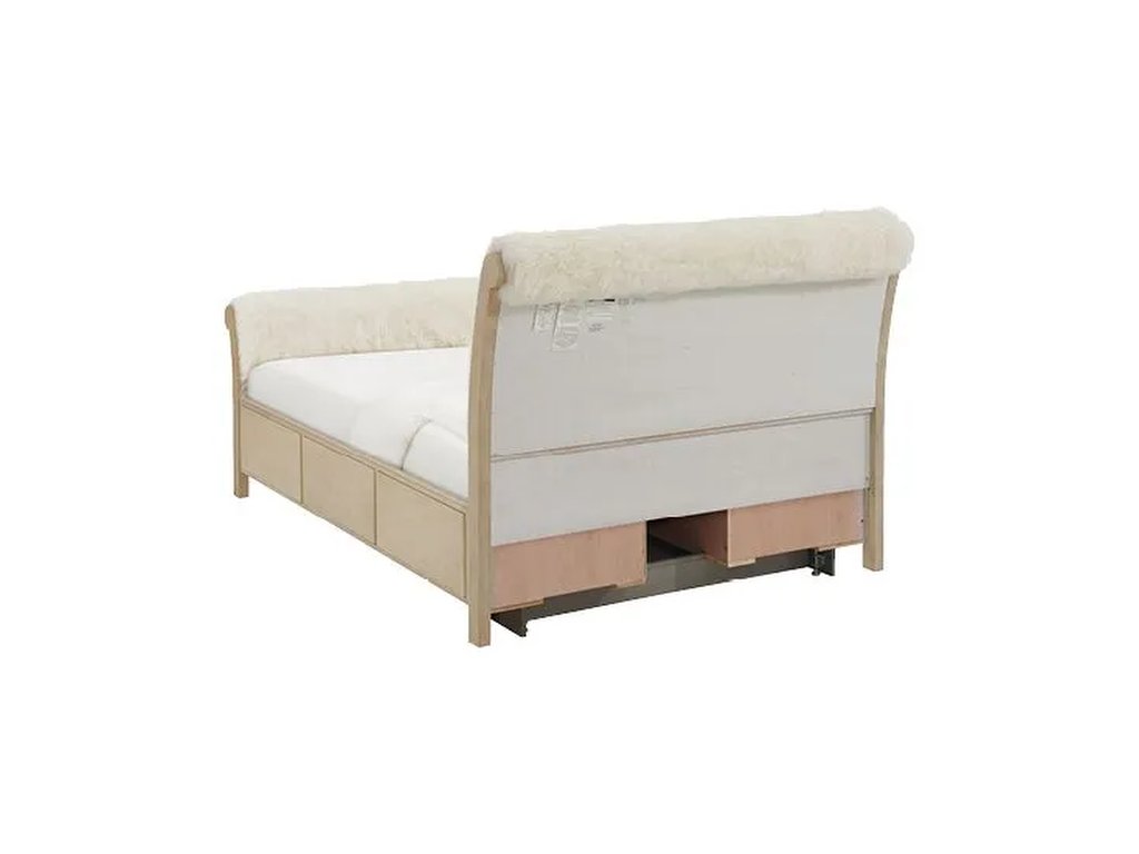 Catalina Queen Sheepskin Storage Bed - image 5