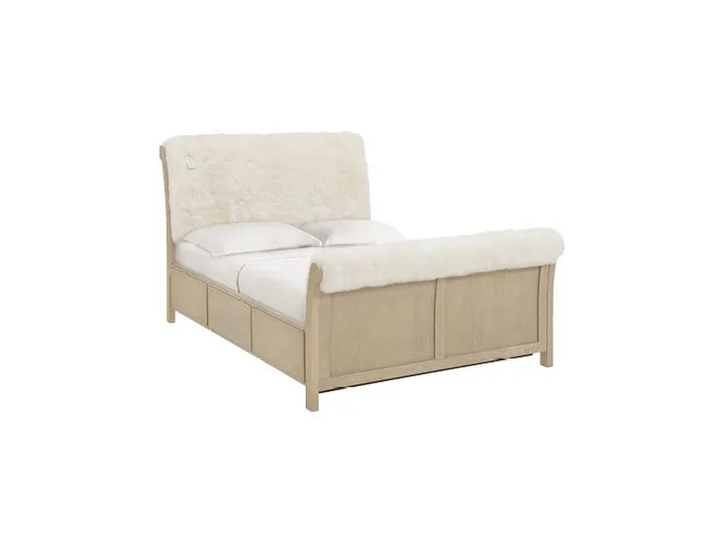 Catalina Queen Sheepskin Storage Bed - main image