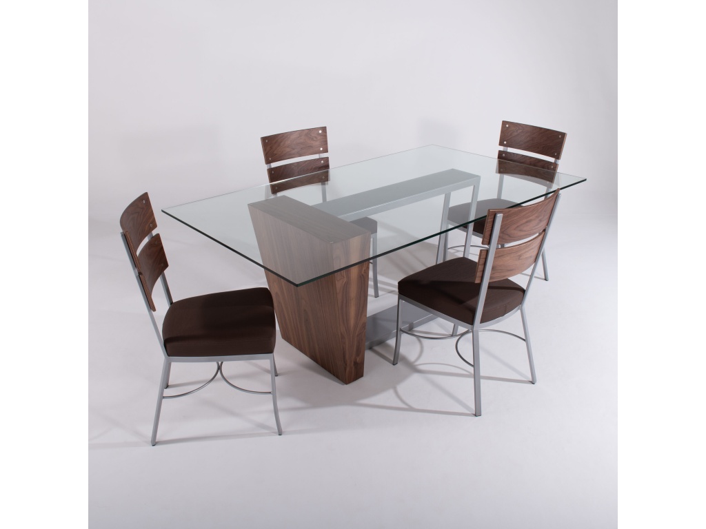 Johnston Casuals Furniture Brodie Dining Table and Maddie Chairs, primary thumbnail