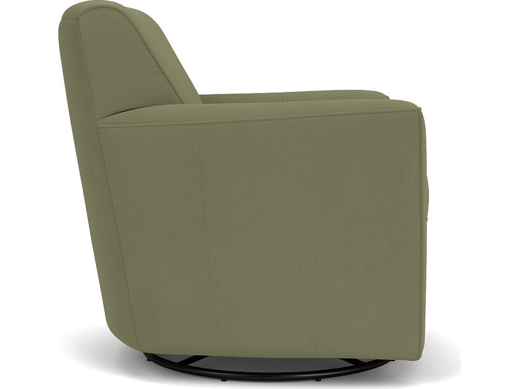 Kingman Leather Swivel Glider - image 2