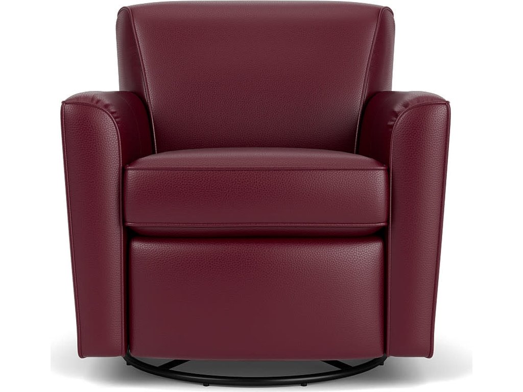 Kingman Leather Swivel Glider - image 4