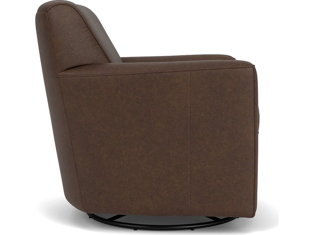 Kingman Leather Swivel Glider - image 7