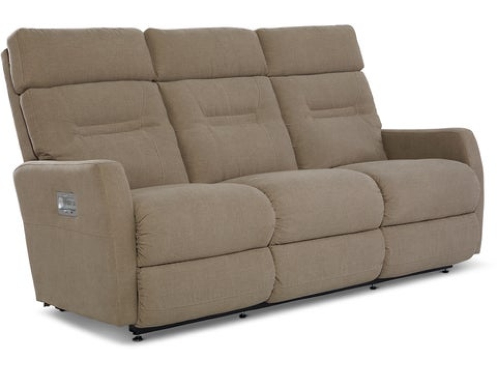 Lennon Power Wall Reclining Sofa w/ Headrest & Lumbar - image 3