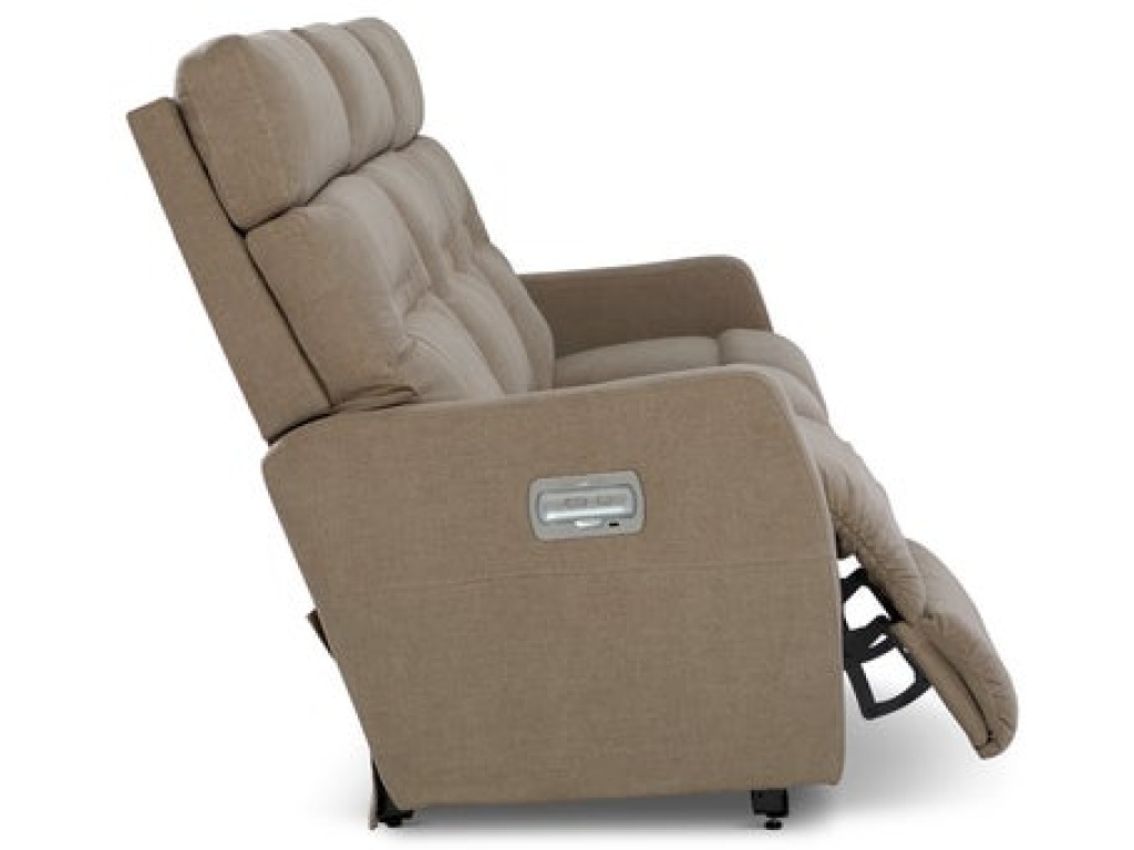 Lennon Power Wall Reclining Sofa w/ Headrest & Lumbar - image 5