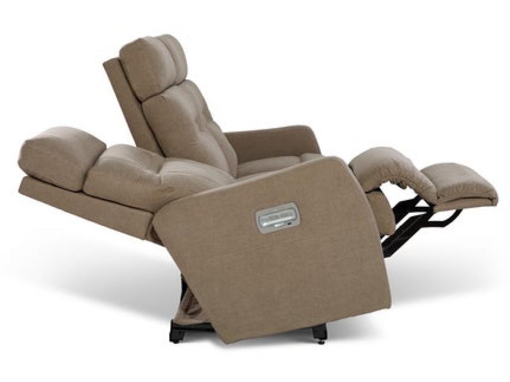 Lennon Power Wall Reclining Sofa w/ Headrest & Lumbar - image 6