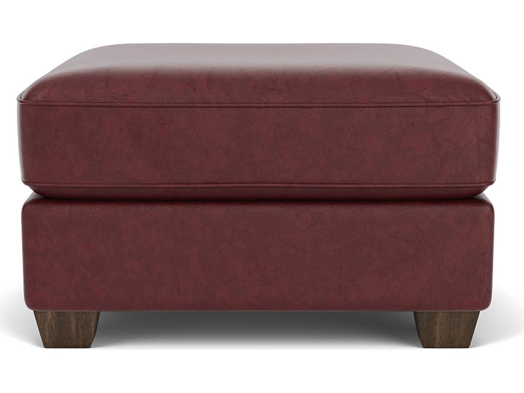 Thornton Leather Ottoman - image 1
