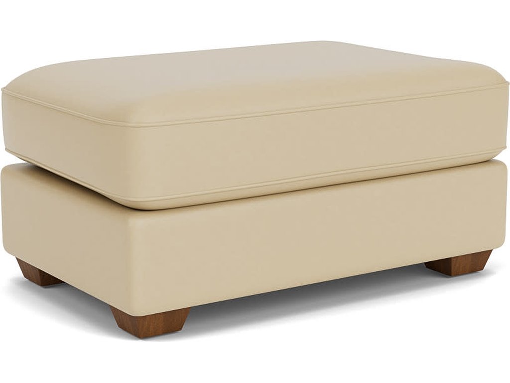 Thornton Leather Cocktail Ottoman - image 3