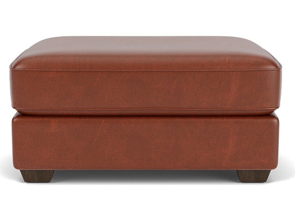 Thornton Leather Cocktail Ottoman - image 4