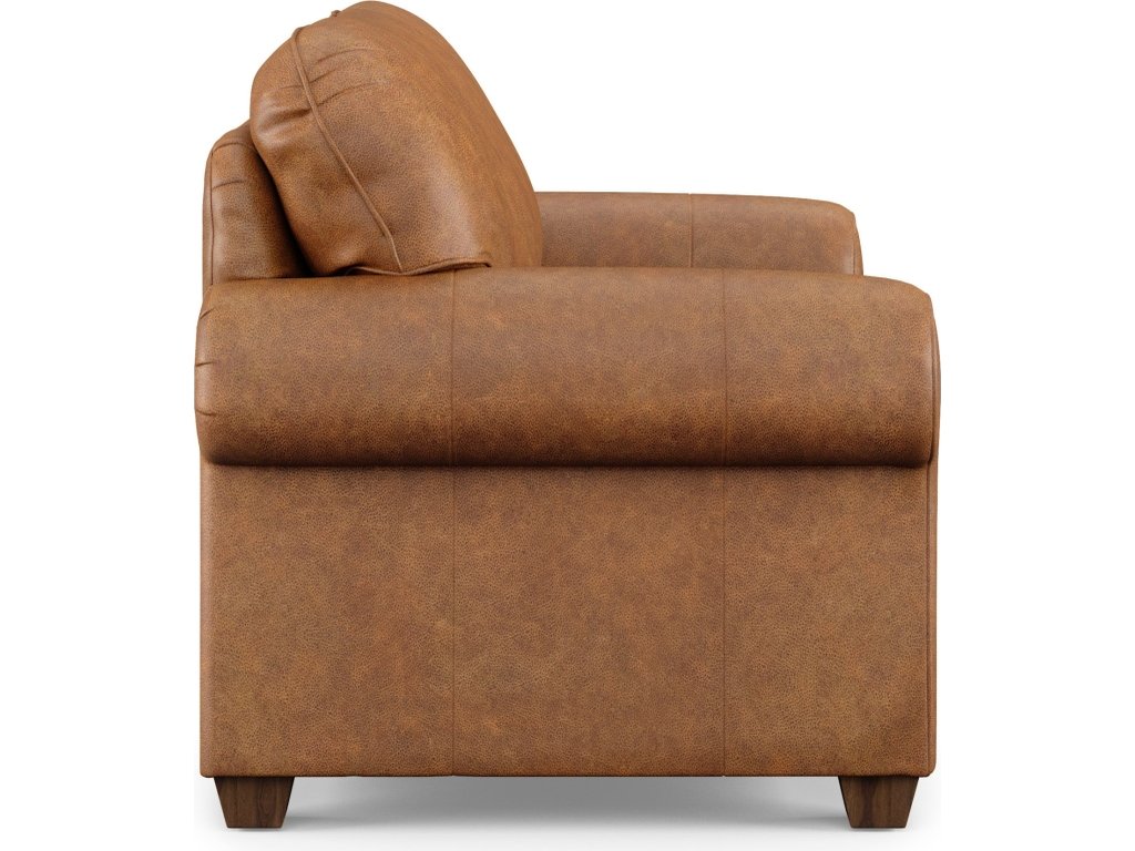 Thornton Leather Chair and a Half - image 2