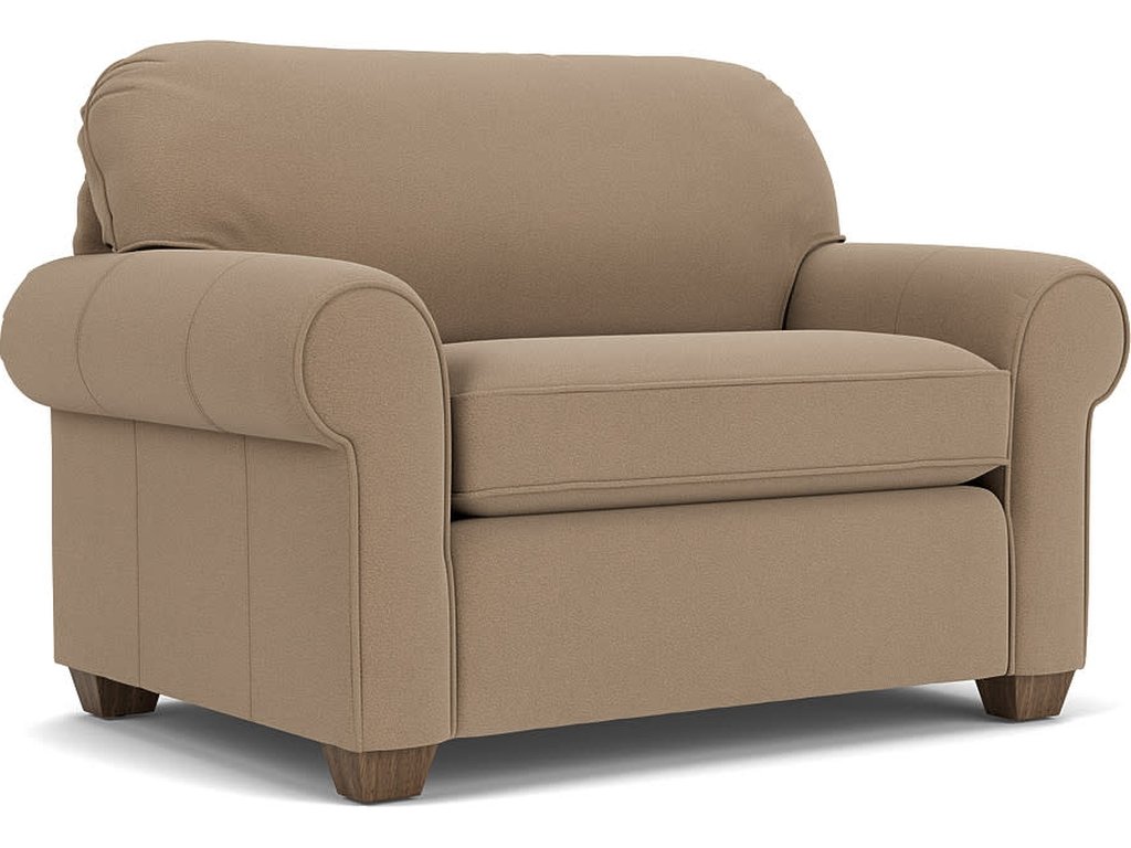 Thornton Leather Chair and a Half - image 3