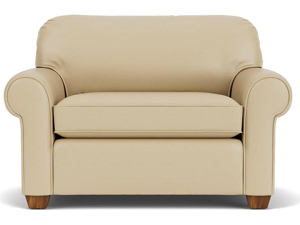 Thornton Leather Chair and a Half - image 4