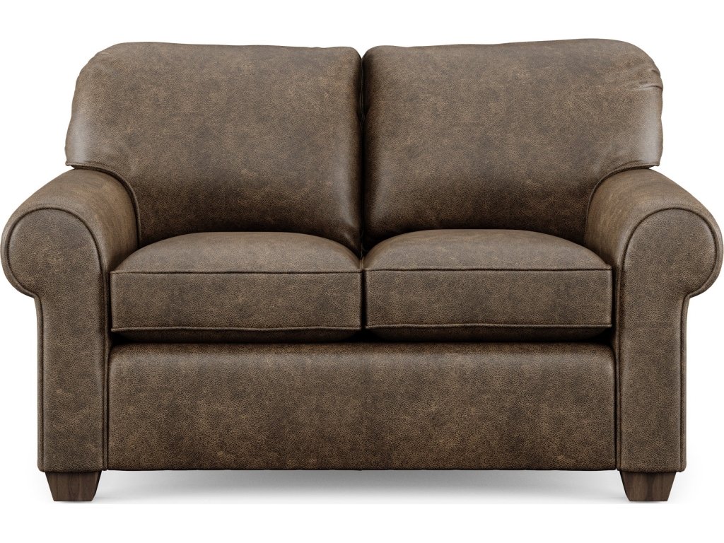 Thornton Leather Loveseat - image 1