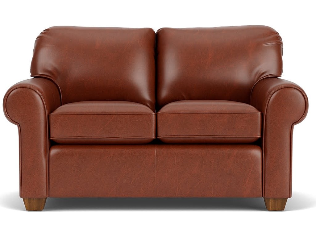 Thornton Leather Loveseat - image 4