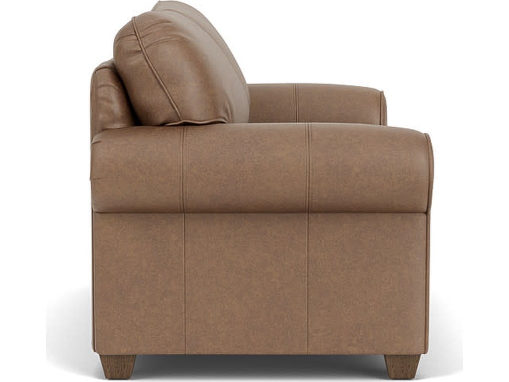 Thornton Leather Two-Cushion Sofa - image 2