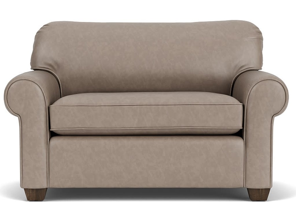 Thornton Leather Twin Sleeper - image 1