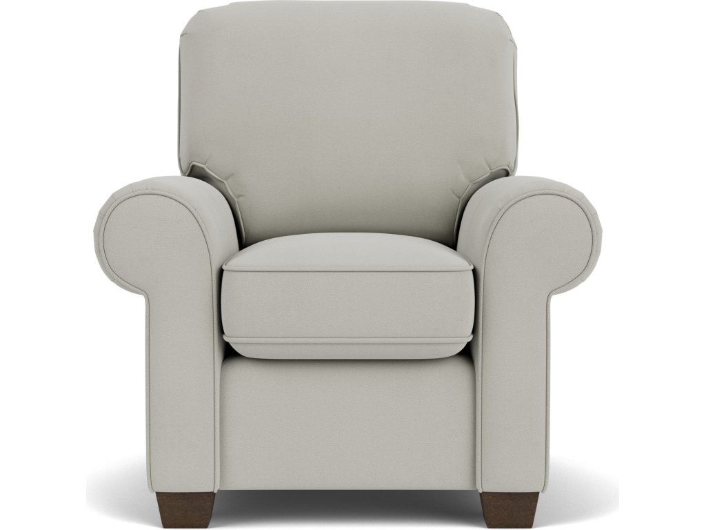 Thornton Leather High-Leg Recliner - image 1