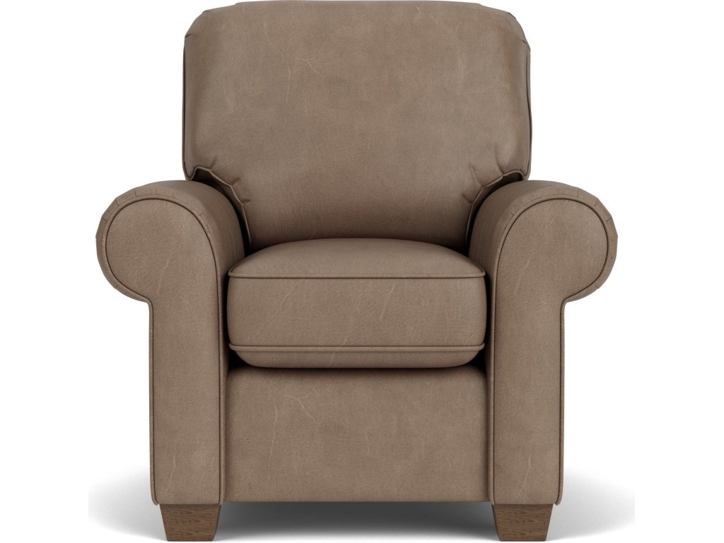 Thornton Leather High-Leg Recliner - image 4