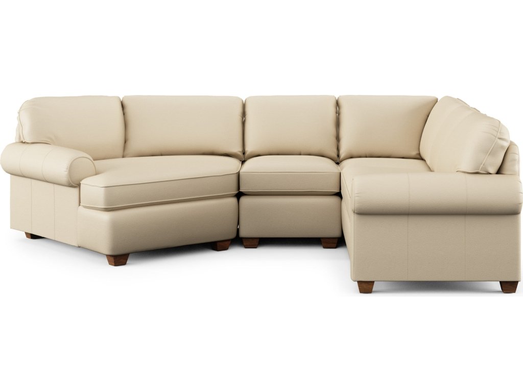 Thornton Leather Sectional - image 1