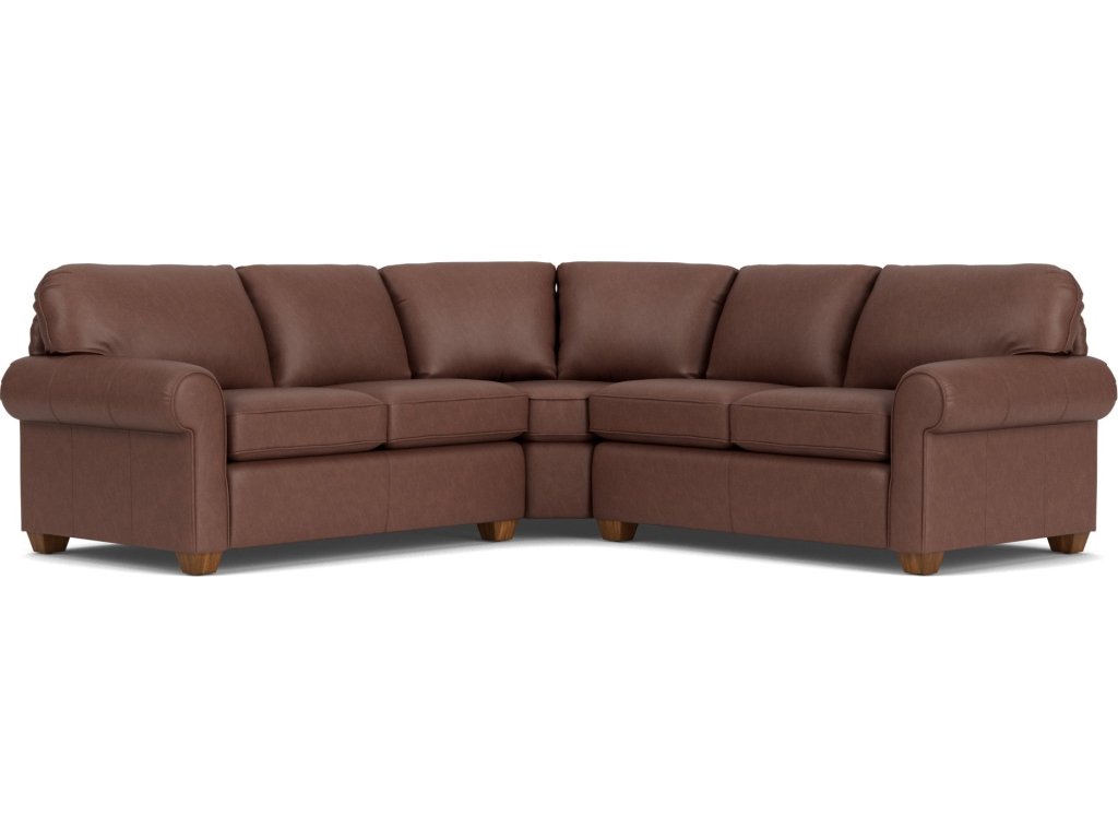 Thornton Leather Sectional - image 3