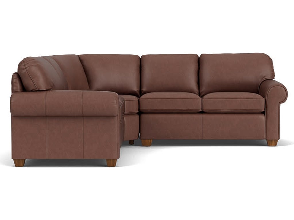 Thornton Leather Sectional - image 7