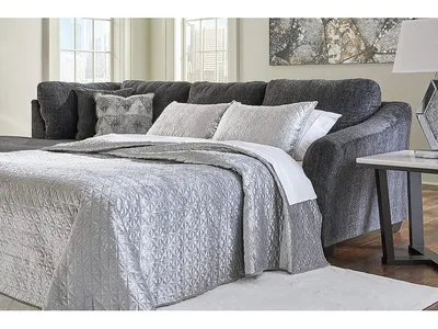 Biddeford 2-Piece Sleeper Sectional with Chaise - Alternative View