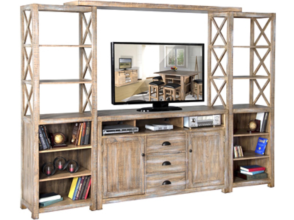 Durango 114”W Entertainment Wall - main image